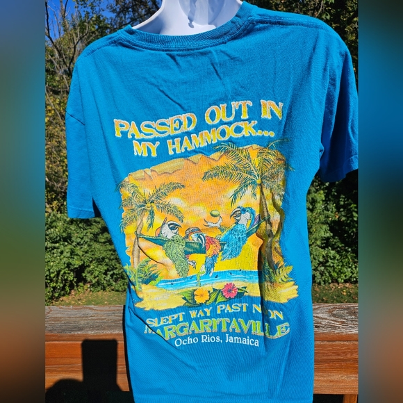 Margaritaville T-shirt Bundle Waikiki (Ladies L) and Ocho Rios (Unisex M) - Picture 6 of 7